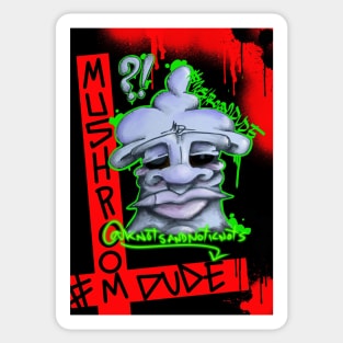 dark dude Sticker